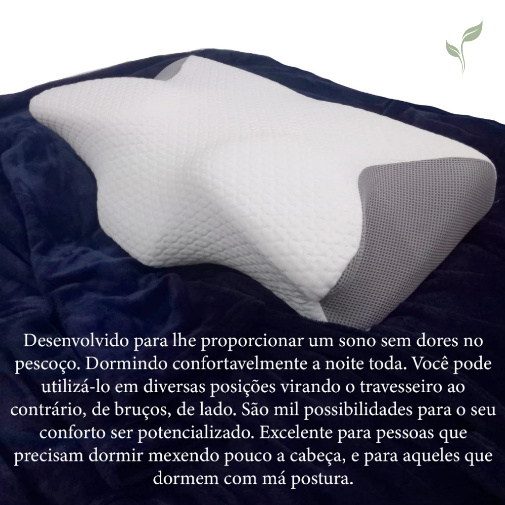 Travesseiro Comfort Sleep Health Ortopédico, travesseiro confortável, travesseiro de algodão, travesseiro, louhir.com, louhir.com.br