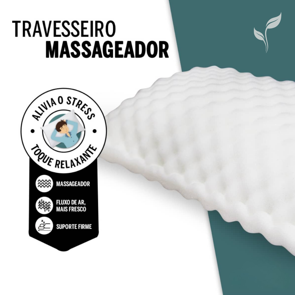 Travesseiro Médio Rubbing Revestido, travesseiro confortável, travesseiro de algodão, travesseiro, louhir.com, louhir.com.br