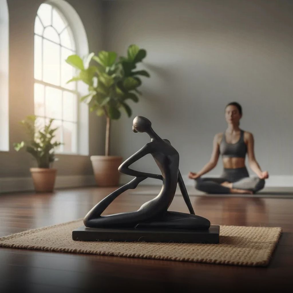 Esculturas decorativas chiques para elevar sua decoração com sofisticação e personalidade. Peças elegantes que transformam ambientes com arte.