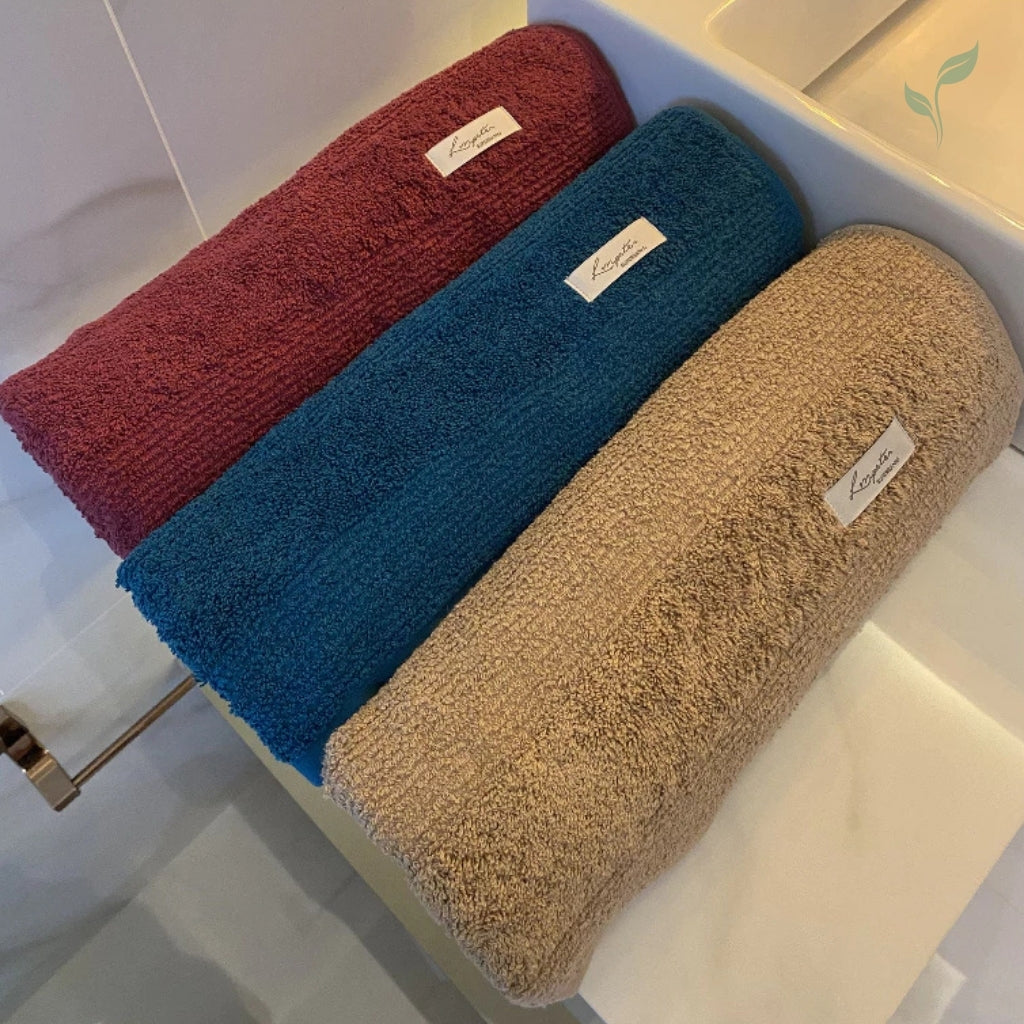 Kit 3 Toalhas Banhão Maria Tereza 100% Algodão Penteado