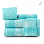 Kit 5 Toalhas Grande Leaf 100% Algodão, toalhas, louhir, jogo de toalhas, https://louhir.com.br/