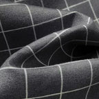 Lençol Liso Fino Checkered, leçol chique, lençol de algodão, lonçol liso, lençol para cama, louhir, louhir.com, louhir.com.br