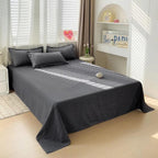 Lençol Liso Fino Checkered, leçol chique, lençol de algodão, lonçol liso, lençol para cama, louhir, louhir.com, louhir.com.br