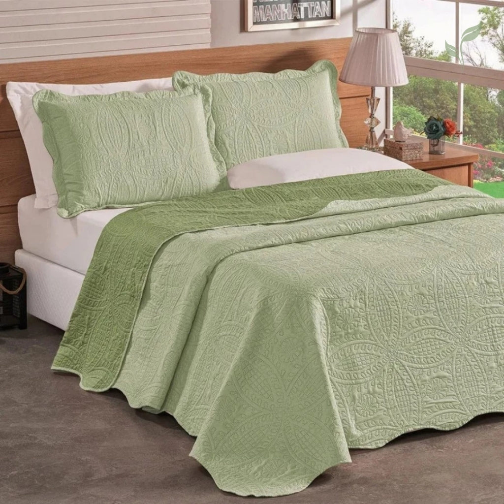Colcha de Cama Dupla Face March, colcha de cama, colcha de cama e fronha, kit colcha de cama, colcha de cama de qualidade, louhir, louhir.com, louhir.com.br