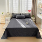 Lençol Liso Fino Checkered, leçol chique, lençol de algodão, lonçol liso, lençol para cama, louhir, louhir.com, louhir.com.br