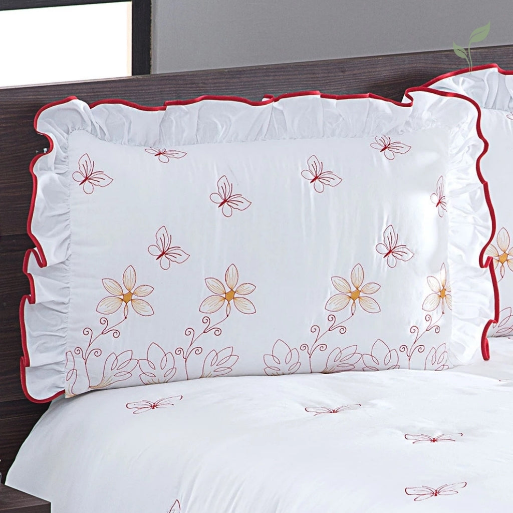 Colcha de Cama Dupla Face Butterfly