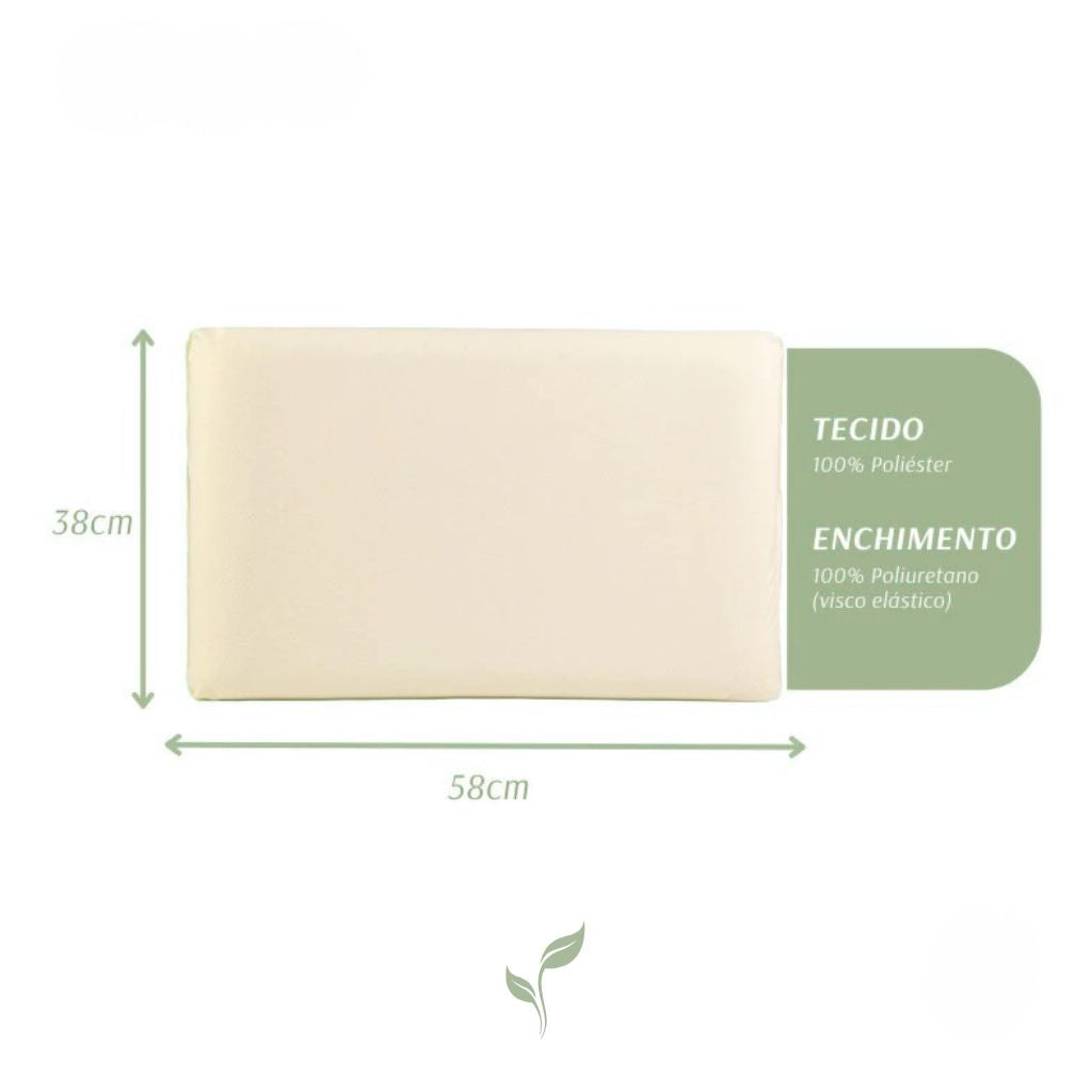 Kit 2 Travesseiros Viscoelástico Comfort, https://louhir.com.br/