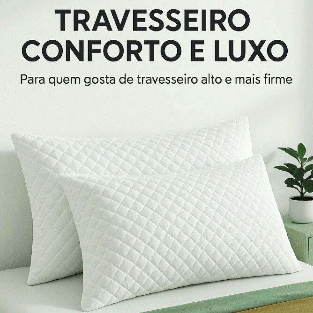 Kit 2 Travesseiros Confort B Alto, https://louhir.com.br/