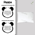 Travesseiro Alto Premium Macio Panda, travesseiro confortável, travesseiro de algodão, travesseiro, louhir.com, louhir.com.br