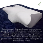Travesseiro Comfort Sleep Health Ortopédico, travesseiro confortável, travesseiro de algodão, travesseiro, louhir.com, louhir.com.br