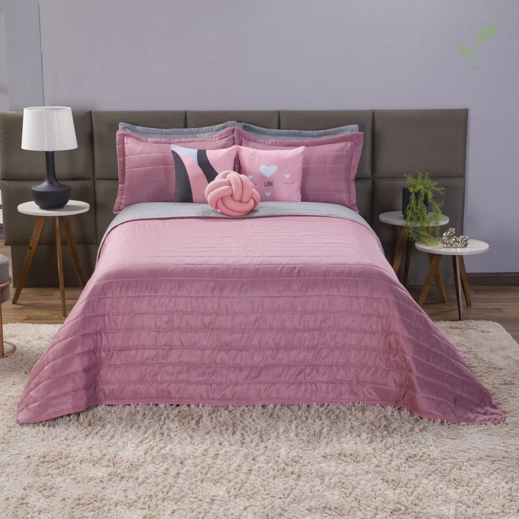 Cobre Leito Queen Matelassê Amour, capa de edredom mais mantas, capa de edredom, capa de cama, louhir, louhir.com, louhir.com.br