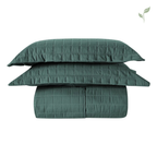 Kit 8 Peças Cobre Leito Superior 300 fios Queen, capa de edredom mais mantas, capa de edredom, capa de cama, louhir, louhir.com, louhir.com.br