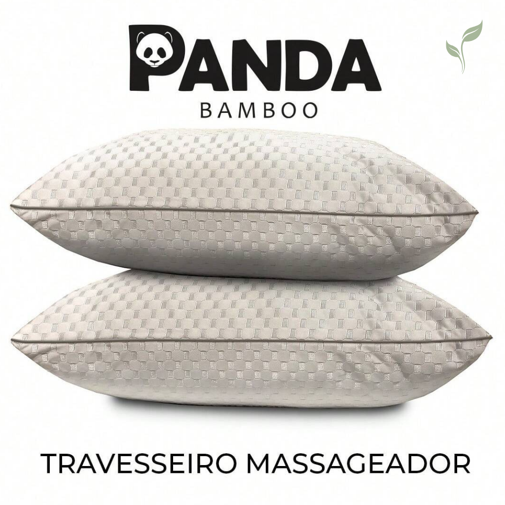 Travesseiro Alto Premium Macio Panda, travesseiro confortável, travesseiro de algodão, travesseiro, louhir.com, louhir.com.br