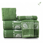 Kit 5 Toalhas Grande Leaf 100% Algodão, toalhas, louhir, jogo de toalhas, https://louhir.com.br/