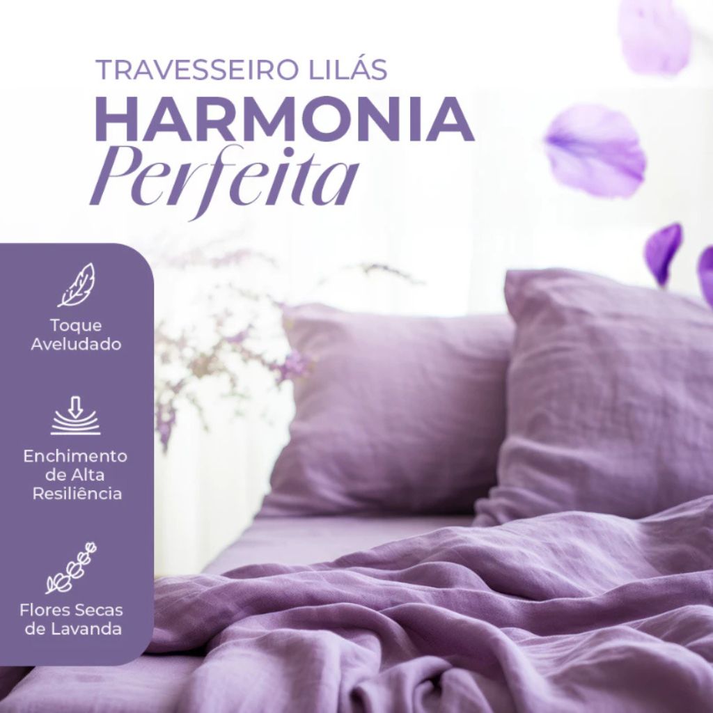 Kit Travesseiros Aveludados Toque de Lavanda, https://louhir.com.br/