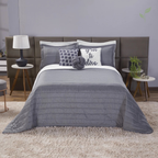 Cobre Leito Queen Matelassê Amour, capa de edredom mais mantas, capa de edredom, capa de cama, louhir, louhir.com, louhir.com.br