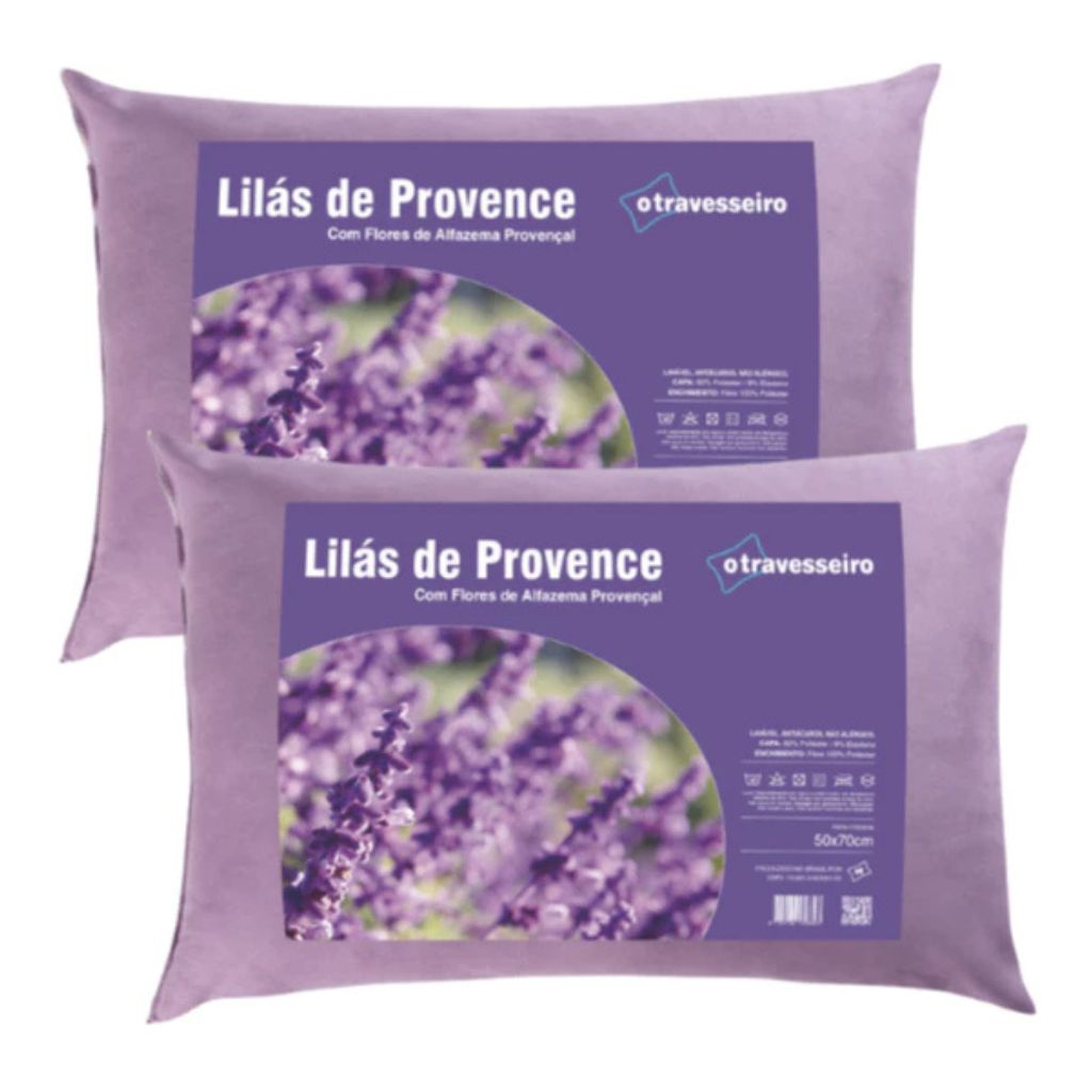 Kit Travesseiros Aveludados Toque de Lavanda, https://louhir.com.br/