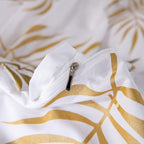 Kit Capa de Edredom Folhas Tropicais, capa de edredom, capa de cama, louhir, louhir.com, louhir.com.br