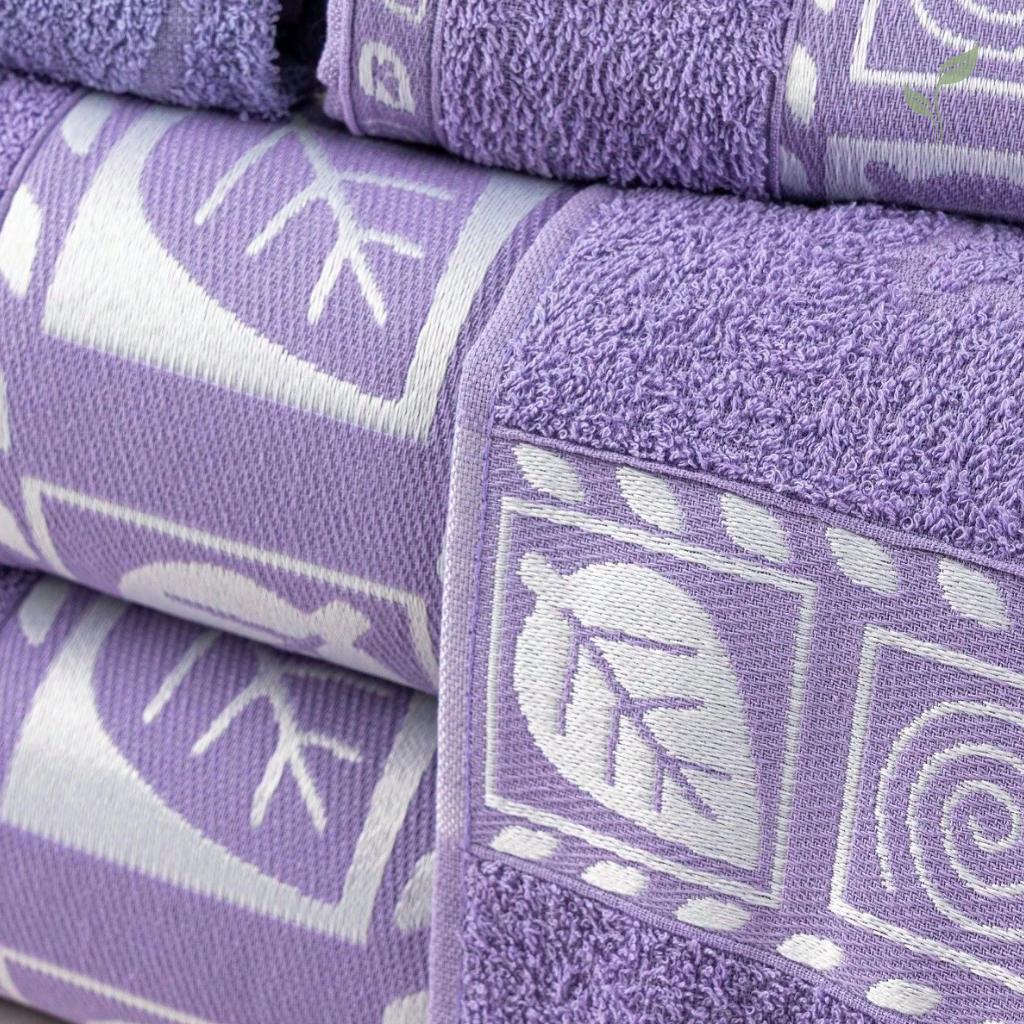 Kit 5 Toalhas Grande Leaf 100% Algodão, toalhas, louhir, jogo de toalhas, https://louhir.com.br/