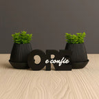 Conjunto Decorativo Ore e Confie com Vasos e Plantas Louhir, www.louhir.com.br