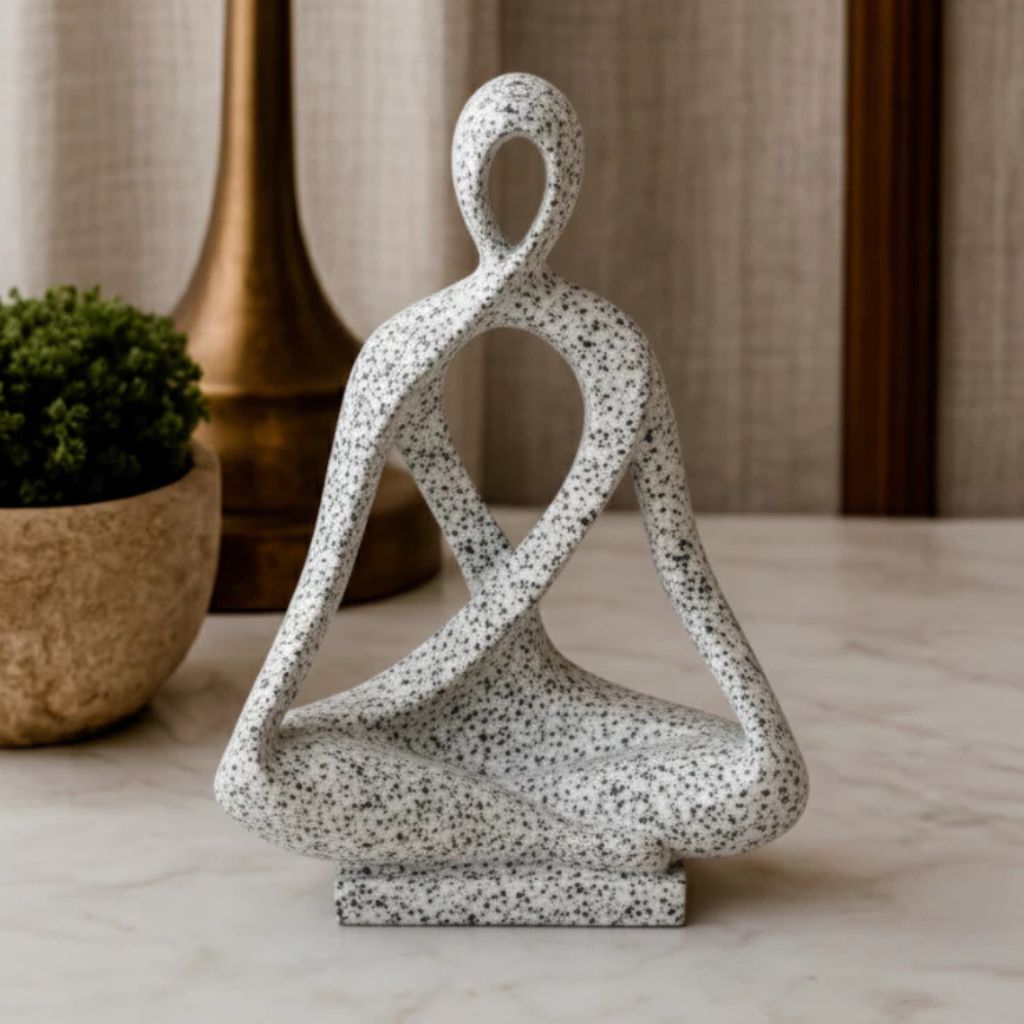 Escultura Decorativa Moderna Meditação Corps, louhir