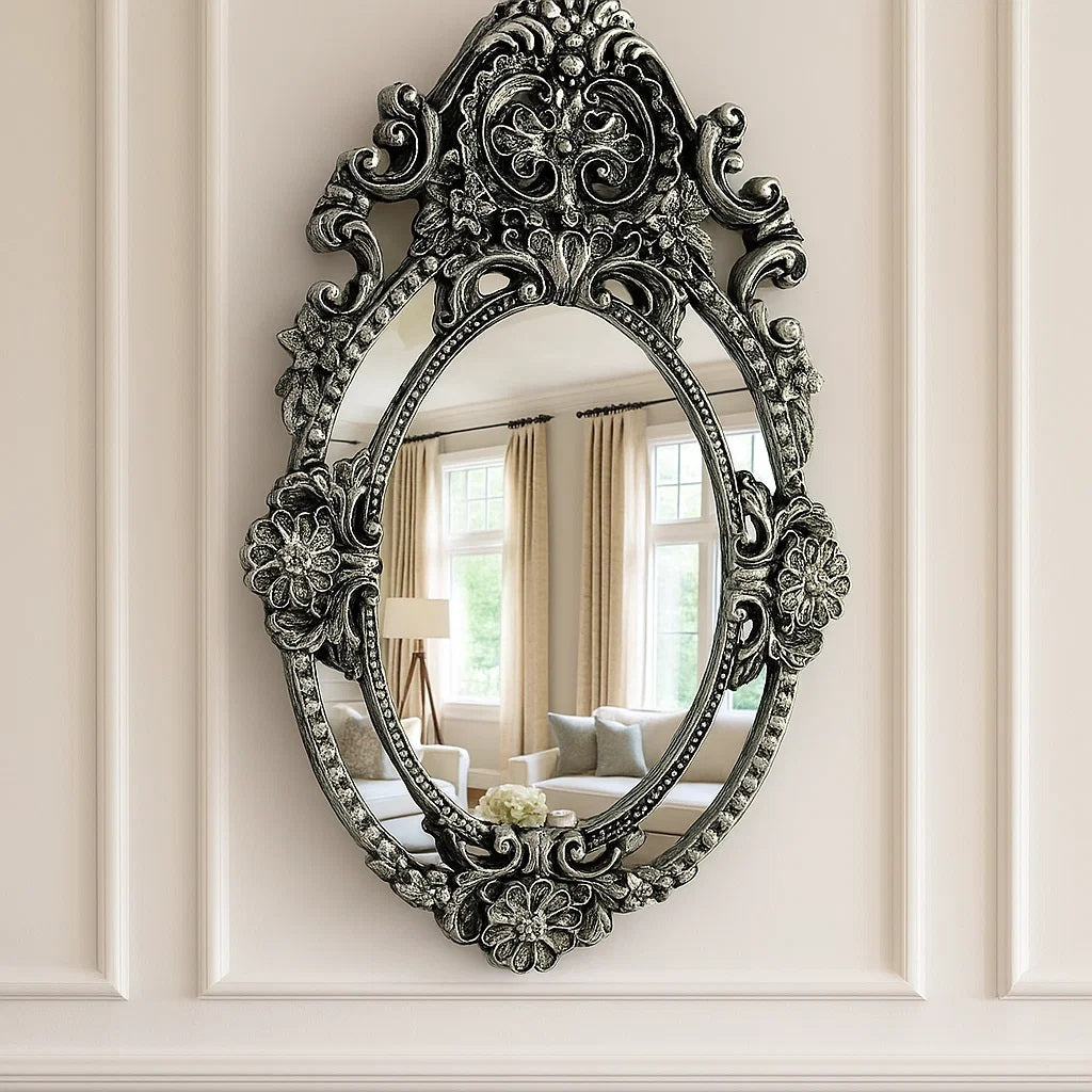 Espelho Francês Clássico Style Rocaille