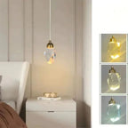 Luminária de Teto Diamante Cristal K9 Nobre Louhir
