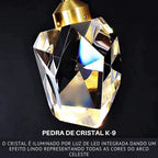 Luminária de Teto Diamante Cristal K9 Nobre Louhir