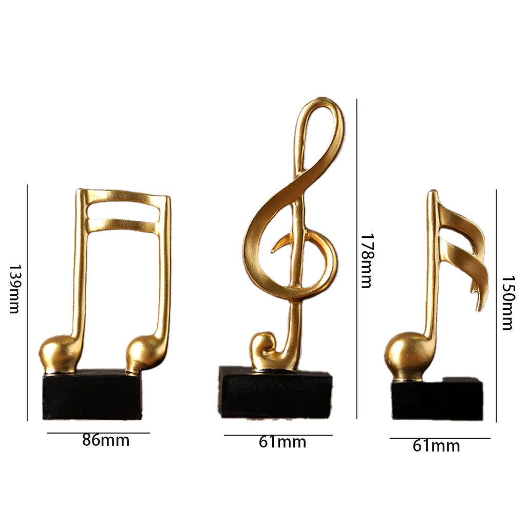 Notas Musicais Decorativas Encanto Doré Louhir