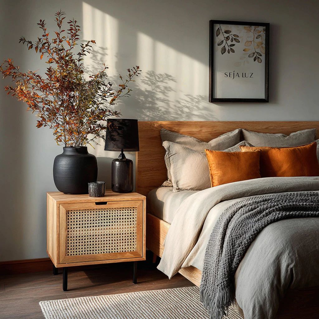 Quadro C'est "Seja Luz" com moldura em madeira laqueada e MDF de alta qualidade. Design moderno e sofisticado para decorar salas, quartos e escritórios com estilo.