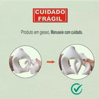 Vaso Decorativo Coração do Lar Deux Kit 2 Esculturas Louhir, www.louhir.com.br