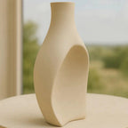 Duo de Vasos Câlin Cerâmica Fosca Design Orgânico Minimalista Louhir, www.louhir.com