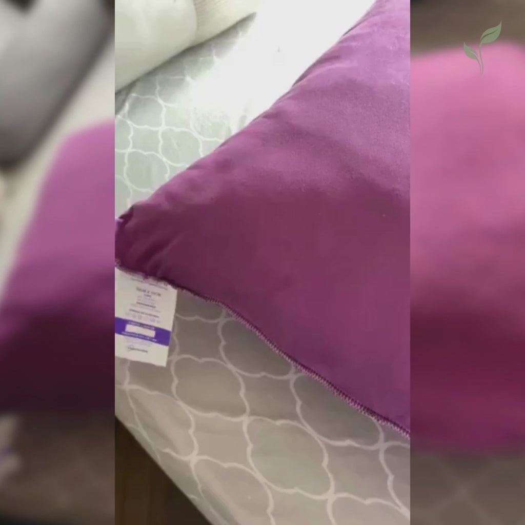 Kit Travesseiros Aveludados Toque de Lavanda, https://louhir.com.br/